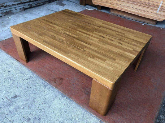 Solid wood center table Japan Surplus