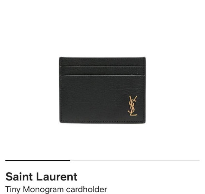 Authentic Saint Laurent Card Holder