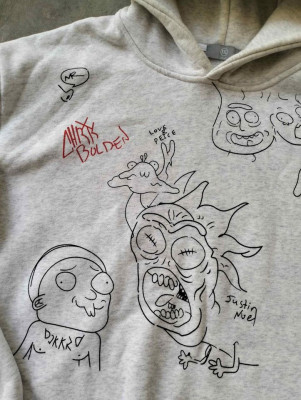 Yeezy x Rick and Morty Hoodie