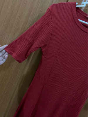 ZARA MEDIUM RED DRESS