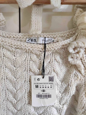 Zara Knitted Cropped Longsleeves