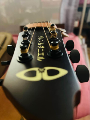 D&D Jr. Django Tokyo Edition Acoustic Guitar with Cherub GT-2 Pickup and Tuner