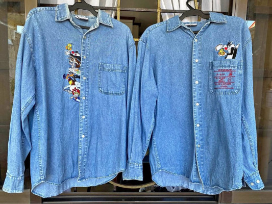 LOONEY TUNES VINTAGE DENIM JACKET BY WARNER BROS