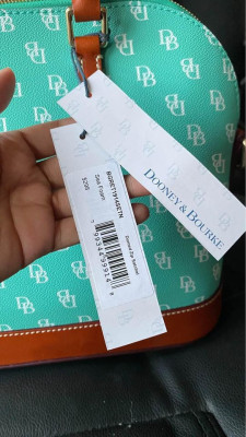 DKNY Seafom Domed Zip Satchel