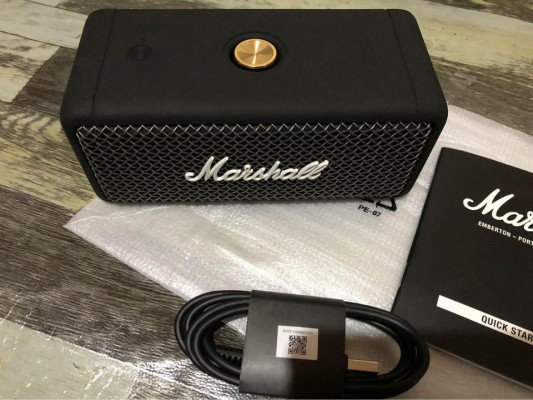 marshall emberton portable bluetooth speaker