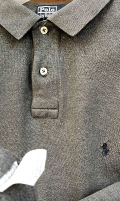 RL Ralph Lauren Polo shirt dark gray XL on tag