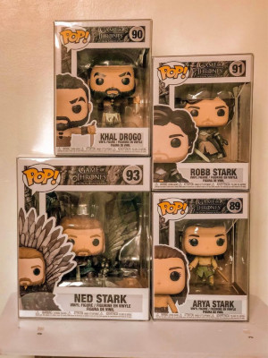 Game of Thrones 10th year Anniversary Funko Pops