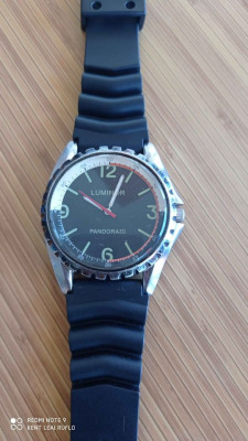 LUMINOR WATCH BATTERY OPERATED GOOD CONTIOON FULY POLISH