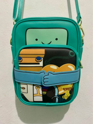 Loungefly Adventure Time BMO Crossbuddies Reversible Bag Imported from USA