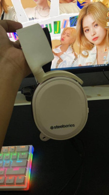 STEELSERIES ARCTIS 3 WHITE WIRED