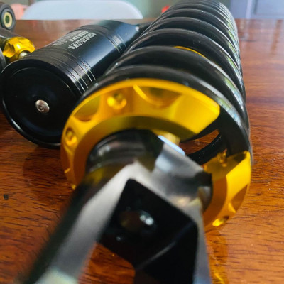 Mutarru Dual Rear shock black edition for Nmax, Aerox