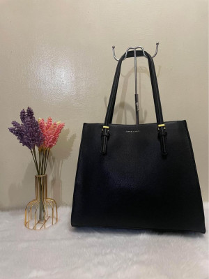 Charles and Keith Large Structured Tote Bag