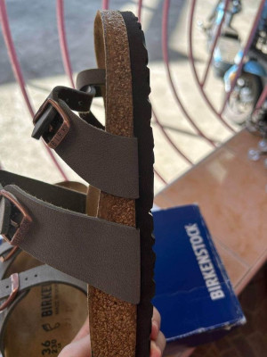 Birkenstock Mayari Birko-Flor Nubuck Sandals