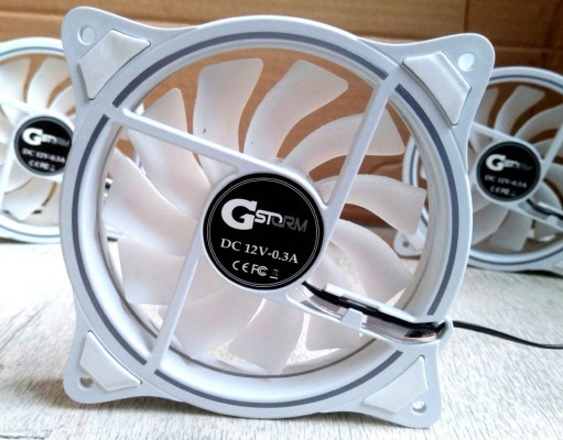 G Storm Slim Blaze Led Fan