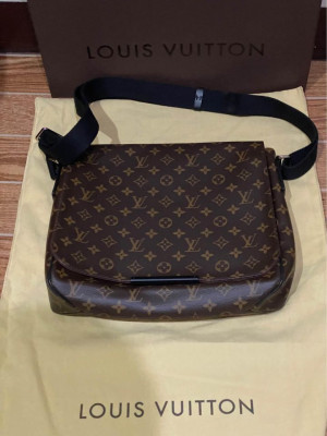 LV Monogram Canvas Abbesses Messenger Bag