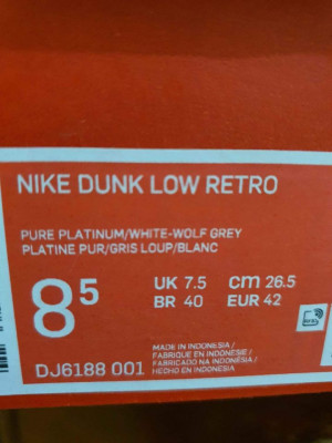 Nike Dunk Low 2-Tone Grey
