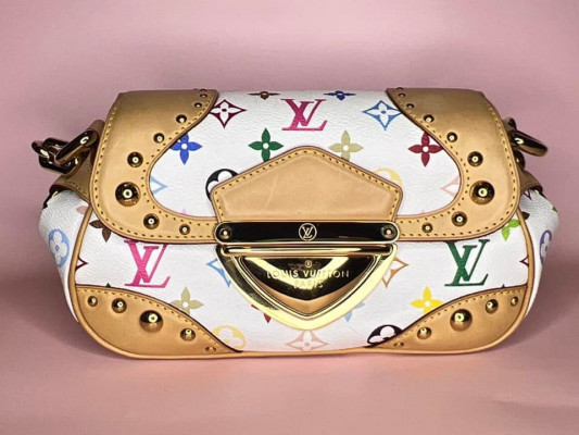 LV Marilyn monogram multicolor white