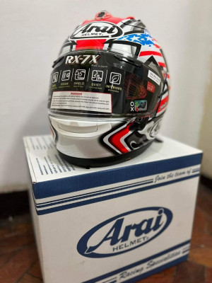 Brand New ARAI RX7X Full Face Motorcycle Helmet