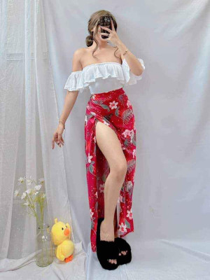 Hawaiian beach summer terno