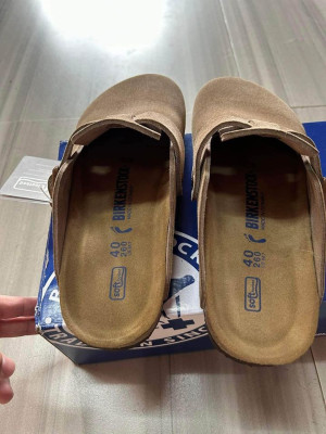 Birkenstock Softbed Clogs Taupe