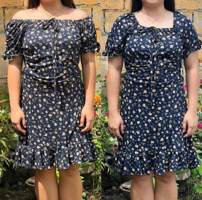 ZOLA PLUS SIZE DRESS (2 WAYS TO WEAR)