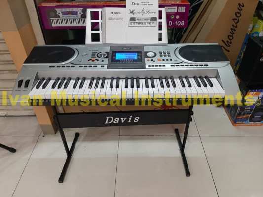 Davis D-955 61 Key with Touch Function Electronic Keyboard
