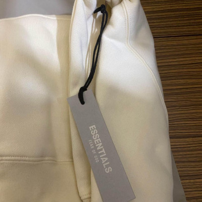 SS20 Cream Essentials Hoodie