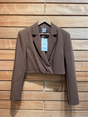 -ZARA Cropped Blazer