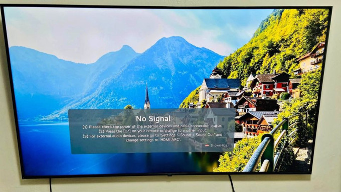 65" LG Smart TV Model UP7750PSB