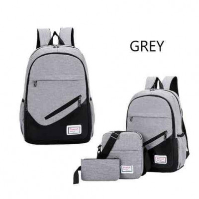 CANVAS Korean 3in1 Backpacks