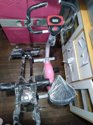 SALE Package Deal Abs Trainer and Stationary Bike Unused