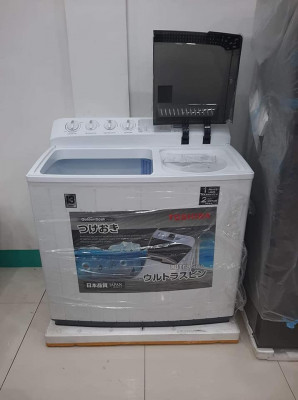 washing machine with drier and automatic