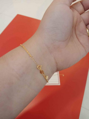 18k saudi gold bracelet