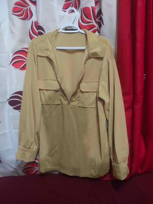 Plus size khaki jacket