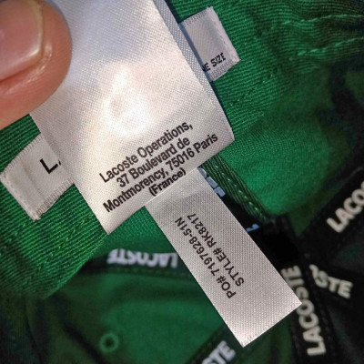 Lacoste cap