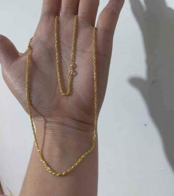 Rope Chain 18k Saudi Gold