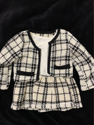 Autumn winter party kids clothes for baby girl