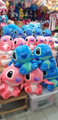 Stitch And Angel Stuffed Toys