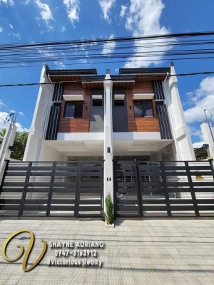 3BR Affordable Modern Duplex House and lot For Sale in Lower Antipolo along Marc