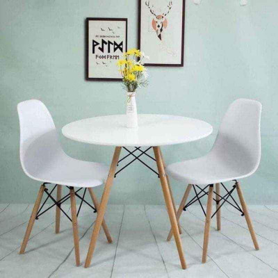 Scandinavian Dining Table and Chairs.