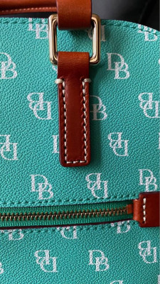 DKNY Seafom Domed Zip Satchel