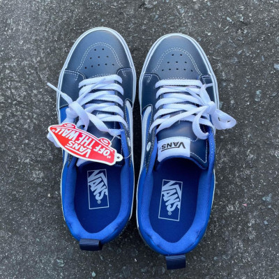 Vans Filmore Leather Sneakers - Navy / Blue