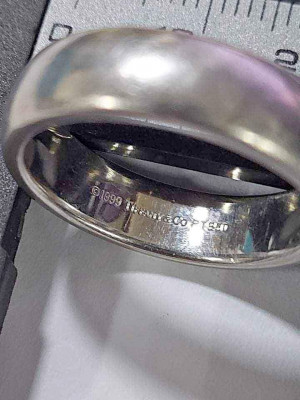 Tiffany & Co. Platinum 950 Men's Ring