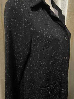 Polka Dots Long Blazer/Dress/Coat