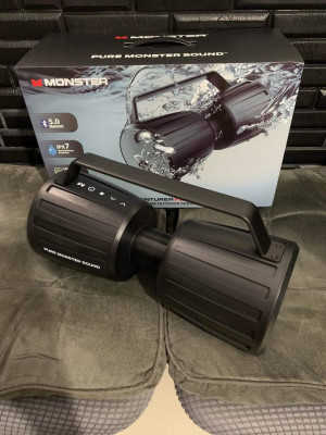 Original Monster Adventurer Force Bluetooth Speaker Black For Sale