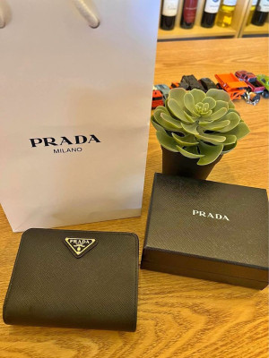 Authentic PRADA Compact Wallet