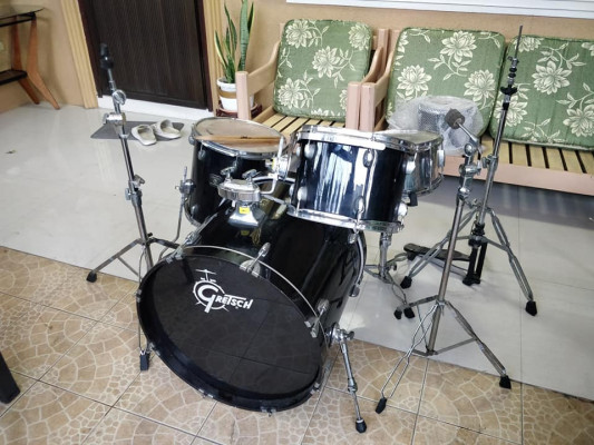 Gretsch Black Hawk - no Cymbals, no Throne.