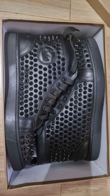 Chistian Louboutin Louis Spikes shoes