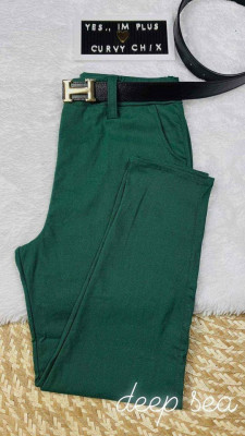 PLAIN & WITH DESIGNS STRETCH TROUSER