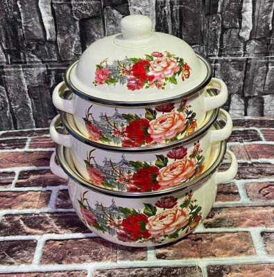 3piece Ceramic Japanese Style Food Server